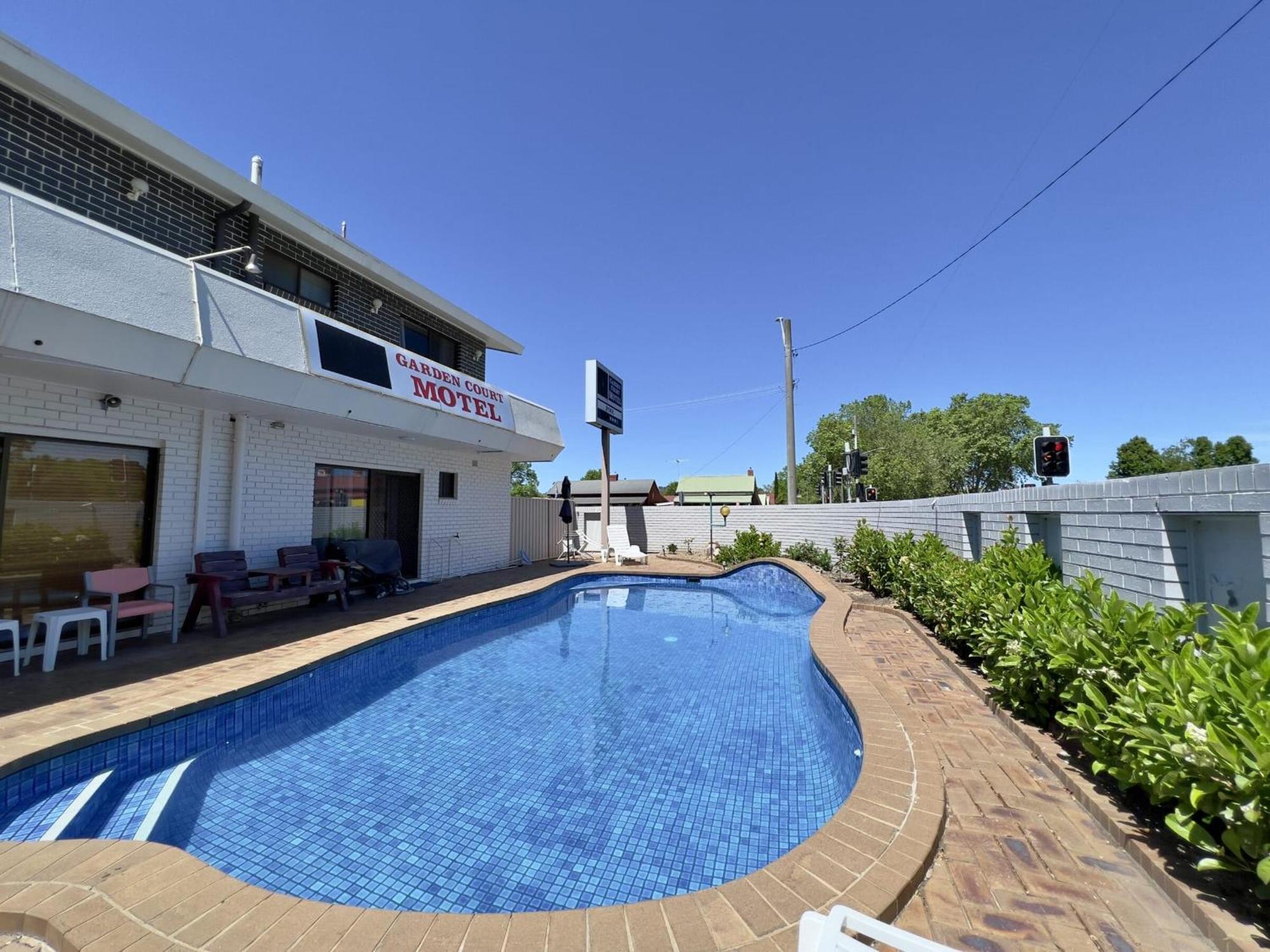 Albury Garden Court Motel Екстер'єр фото